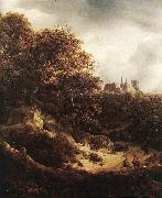 The Castle at Bentheim Jacob van Ruisdael